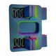 thumbnail image 1 of Accesorio de soldadura Herramienta Solicitador de soldadura Reemplace piezas Alto rendimiento del accesorio de soldadura de alambre eléctrico Azul y morado, 1 of 8