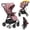 Light Pink, variant on Lightweight Travel Baby Stroller, Fold Infant Pushchair & Pram for 0-3 Years Old,Compact,Folding,Unisex,Black