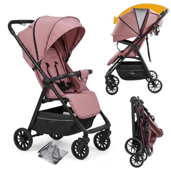 Lightweight Travel Baby Stroller, Fold Infant Pushchair & Pram for 0-3 Years Old,Compact,Folding,Unisex(9.5lb)