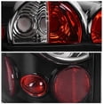 thumbnail image 6 of CPW Compatible With 1999-2006 Chevy Silverado And 1999-2003 GMC Sierra Tail Lights Pair Set Video Show Glossy Black/Clear Lens, 6 of 15