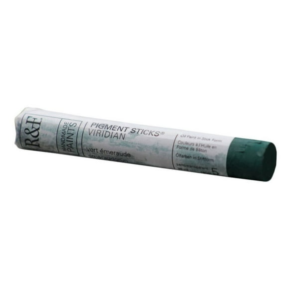 R&F Handmade Paints Pigment Stick, 38ml, Viridian