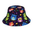 thumbnail image 1 of Balery Owls And Hearts Sombreros para el sol para hombre y mujer, sombrero de pescador con UPF 50+, 1 of 6