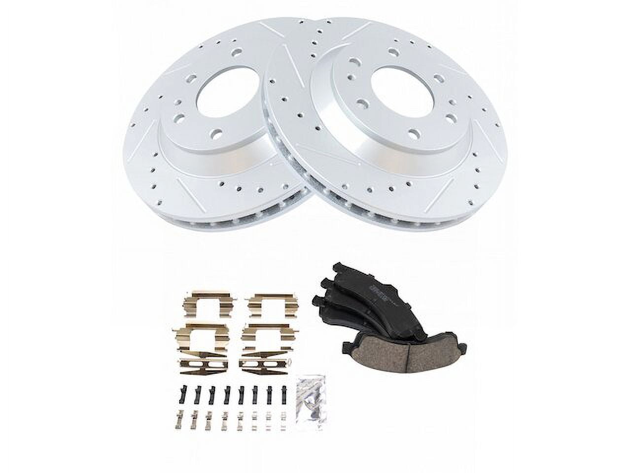 PowerStop Jeep Grand Cherokee OE Replacement Brake Rotor And Pad Kit Front Rear Koe2150