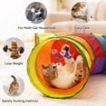 thumbnail image 3 of Tuneles para Gatos Joytale de 5 Vías para Gatos de Interior con Pelota de Juego y Ratón de Juguete, 3 of 8