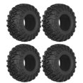 thumbnail image 4 of RC Rubber Tyre, 4Pcs All-Terrain Rubber Tyre, For RC Car RC Toy, 4 of 8