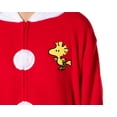 thumbnail image 3 of Peanuts Snoopy Christmas Mens' Hooded Union Suit Costume Sleep Pajama, 3 of 8