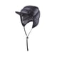 thumbnail image 1 of Gorros de invierno Zulema de plumón vellón con orejeras Negro Sombrero de pato, 1 of 8