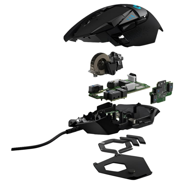 Logitech G502 SE Hero RGB Gaming Mouse - 11 Buttons, 16K DPI