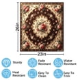 thumbnail image 2 of Elegant Rose Floral Print(2) Dishwasher Magnet Cover Decorative Sticker for Home Cabinet Kitchen 23" x26", 2 of 5