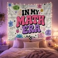 thumbnail image 2 of Graphic Soft Circle with Behind Main Math Wavy, Mystical Fantasy for Space Lovers, Galaxy Room Decor, Valentine'S Day Gift, Tapestry Wall Hanging for Bedroom and Dorm, 2 of 7