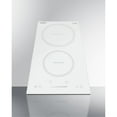 thumbnail image 2 of 12" Wide 208-240V 2-Zone Induction Cooktop, 2 of 5