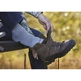 thumbnail image 5 of Men's Guide Gear Merino Wool Blend Midweight Boot Socks, 3 Pairs Gray Heather MEDIUM, 5 of 5