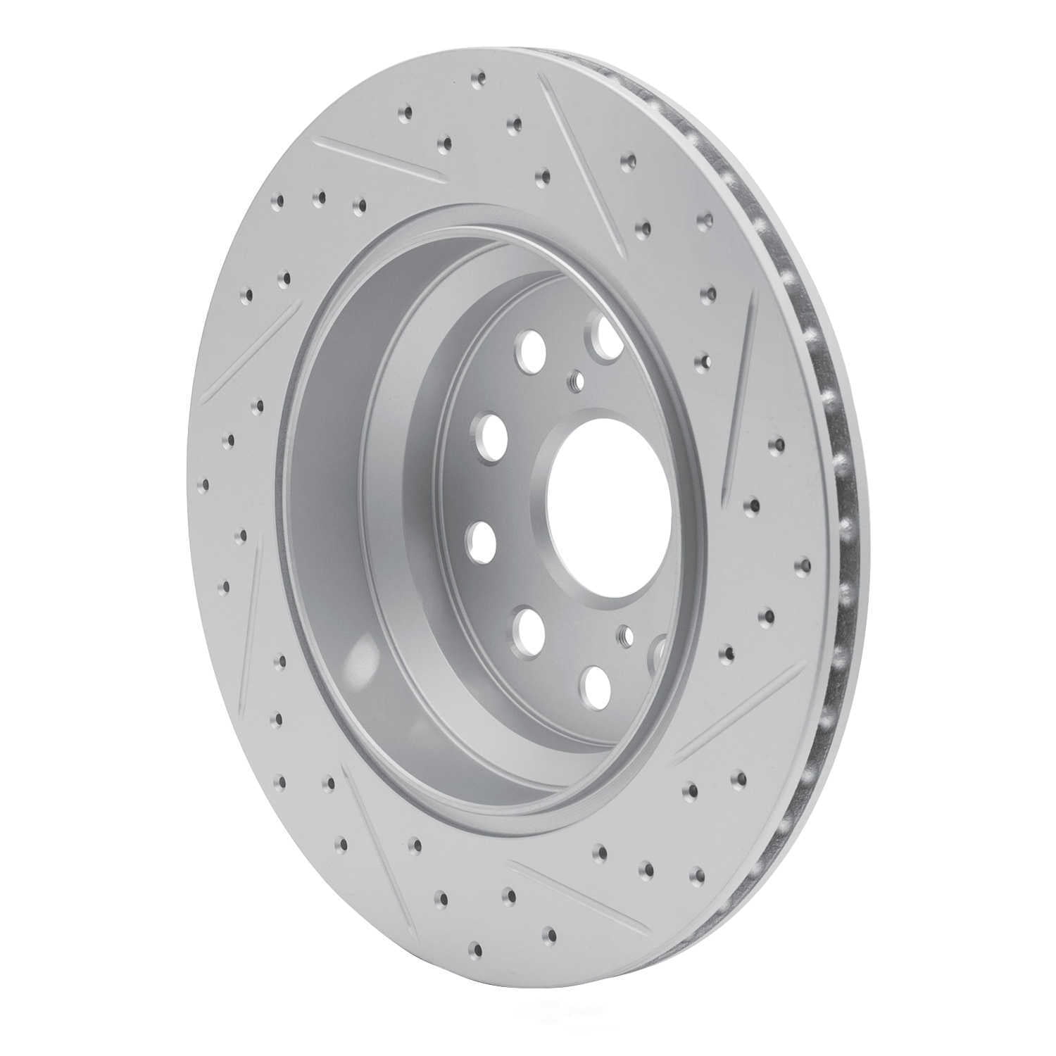 Dynamic Friction Company 830-75018L DFC Geoperformance Rotor - Drilled and Slotted