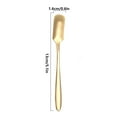 thumbnail image 2 of HongHeng 1Pc Coffee Spoon, Dessert Spoons, Iced Tea Spoons Long Handle, Small Spoon, Teaspoon, Demitasse Spoon, Stirring Spoon, Premium Stainless Steel Espresso Spoon, 2 of 3