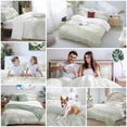 thumbnail image 6 of Sage Green Ombre Mountain Bedding 3 Piece Duvet Cover Set Twin Size, Nature Abstract Art Marble Soft Microfiber Comforter Cover with Zipper Closure & Pillowcases, Wrinkle & FadeResistant Quilt Cover, 6 of 9
