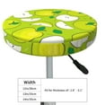 thumbnail image 4 of Vsdgher Green Apple Print Stool Covers Round,Stretch Round Stool Covers Washable Stool Cushion Slipcover Elastic Chair Covers for 12-14 Inch Chair, 4 of 7