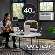 GE 10,000 BTU 110V Smart Window-Mounted Air Conditioner with Wi-Fi