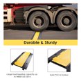 thumbnail image 2 of Yescom Cable Protector 5 Channel 44000lbs Capacity Protective Wire Cord Ramp Driveway Rubber Traffic Speed Bumps Indoor Outdoor Yescom Modern, 2 of 9