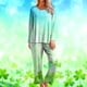 thumbnail image 1 of RKSTN St Patrick's Day Pajamas Set for Women Oversized Crewneck St Paddy's Day Lucky Shamrock Printed Loungewear Matching Sets Womens Casual Plus Size Loose Fits T Shirts and Pjs Pants 2 Piece Set, 1 of 6