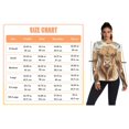 thumbnail image 3 of FORMRS Womens Long Sleeve Shirts UPF 50+ Sun Protection Quick Dry Fishing Hiking Tops, Size S-2XL, Floral Cow, 3 of 8