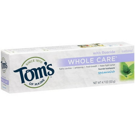 Tom's of Maine® Whole Care Spearmint Natural Toothpaste - 4.7oz