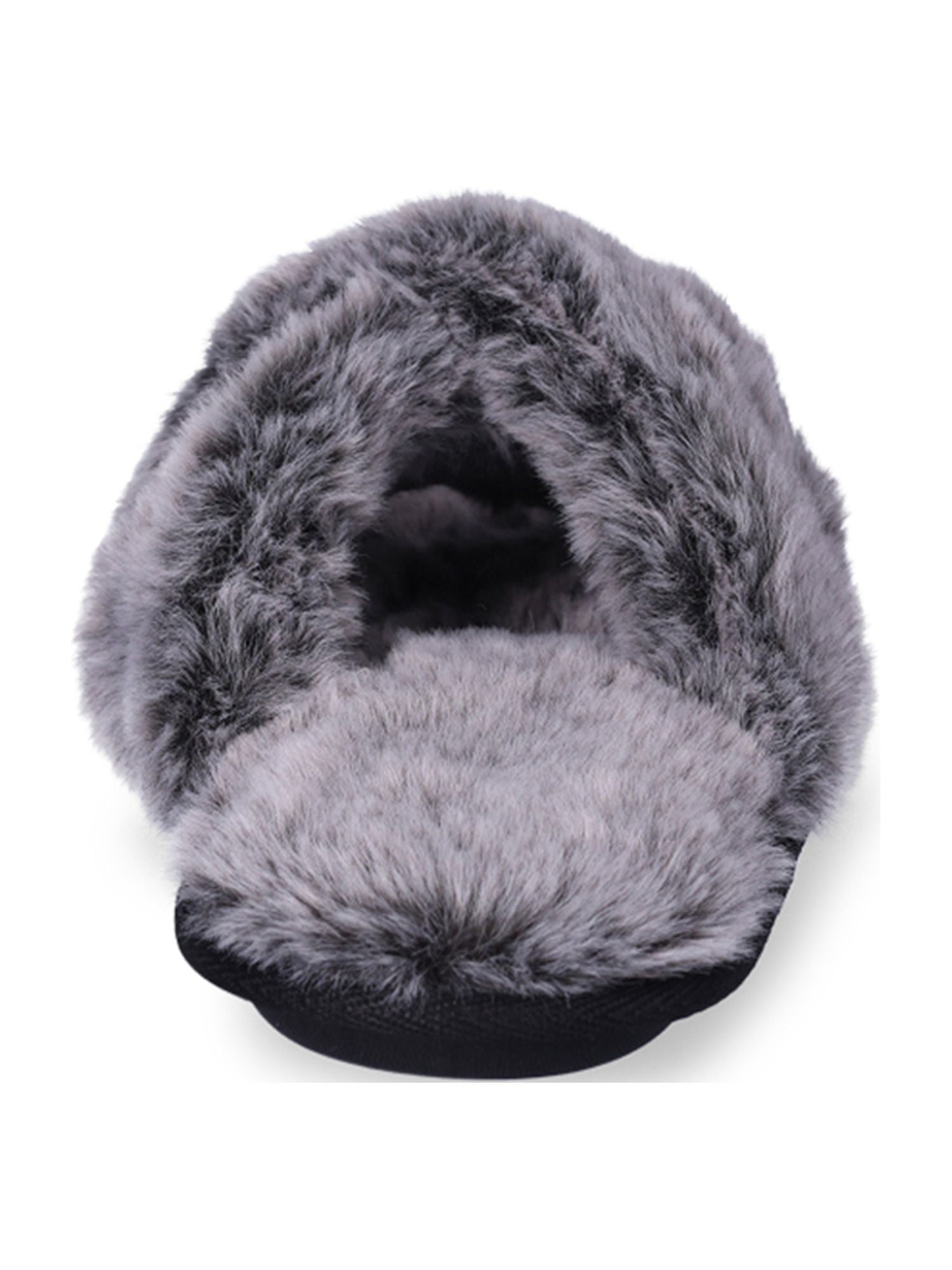 Joyspun Women's Faux Fur X-Band Slippers