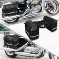 thumbnail image 2 of Unique Bargains 1Pair Motorcycle Saddlebag Side Tool Cycling Luggage Bag Nylon Black, 2 of 8