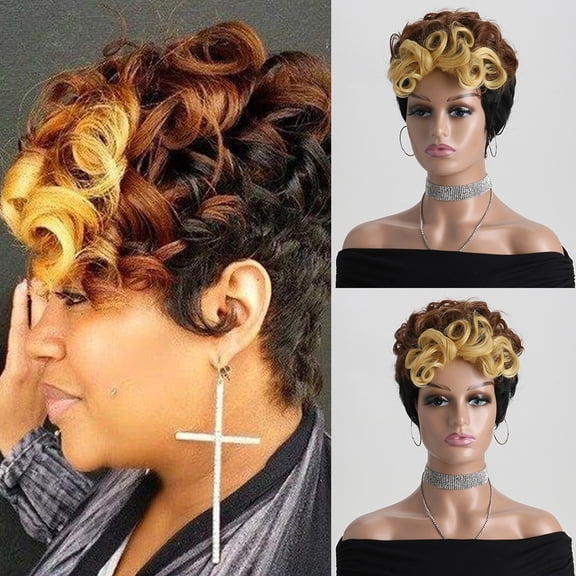 Heat Resistant Synthetic Wig for Women Natural Look Daily Wear