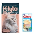 thumbnail image 1 of K-tyto 10 Kg + Churu Atún con Vieira Sobre con 4 Tubos de 14 g, 1 of 4