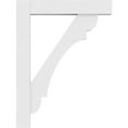 thumbnail image 3 of 3"W x 24"D x 32"H Standard Olympic Architectural Grade PVC Bracket with Block Ends, 3 of 11