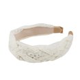 thumbnail image 5 of Unique Bargains 1 Pc Lace Twist Braided Headbands Beige, 5 of 6
