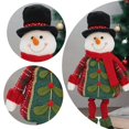 thumbnail image 3 of Christmas Santa Claus Cute Snowman Reindeer Doll Gift Retractable Elk Desktop Decoration Supplies Home Ornaments Children's Toys, 3 of 5