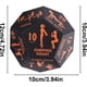 thumbnail image 5 of Fitness Dice – Portable Training Game, Strength Training Dice Set Outdoor Fitness, Travel, Sports Teams, Dynamic Workouts (Orange), 5 of 5