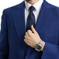 thumbnail image 4 of A. Smith Clothiers Hybrid Fit 3-Piece Men’s Suit Jacket and Pant Set, 4 of 4