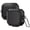 Black, variant on Rugged Shockproof Cover for Samsung Galaxy Buds 4 Pro/ Buds 4, with Keychain Carbon Fiber Texture Full Body Protection Anti-Drop, Yellow
