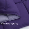 thumbnail image 4 of 3 Pcs Super Soft Reversible Comforter King Bed Set Down Alternative King Size Bedding Set with 2 Shams, 4 of 8