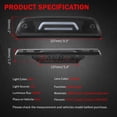 thumbnail image 5 of For F150 Explorer Sport Trac LED Replacement 3rd Brake Tail Light Lamp Cargo Lamp Smoke, 5 of 12