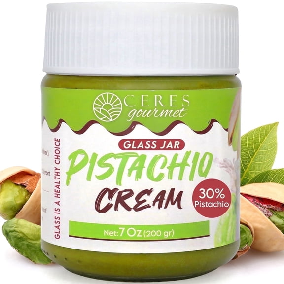 Ceres Gourmet Pistachio Cream Spread Gourmet  Pistachio Butter & Paste 7 oz (200g)