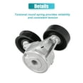 thumbnail image 5 of Unique Bargains Automatic Belt Tensioner Pulley Assembly w/76mm Dia. for Dodge for Ram for Jeep for Chrysler 53030958AC, 5 of 7