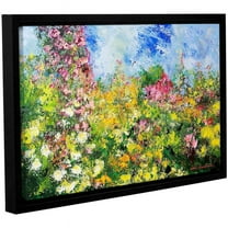 ArtWall Allan Friedlander "Wild Sweetness" Gallery-wrapped Floater-framed Canvas