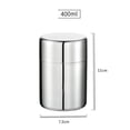 thumbnail image 4 of Tea Coffee Sugar Jars Pasta Biscuits Steel Canister Storage Canisters Box 400ml 7.5x11cm, 4 of 9