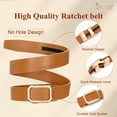 thumbnail image 4 of JASGOOD Ratchet Belts for Women Leather Belt for Jeans Pants with Automatic Sliding Buckle, 4 of 8