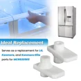thumbnail image 4 of For Lg Refrigerator Vegetable Tray Crisper Kit Drawer Wheel Mount Mcr620965 L+R, 4 of 6