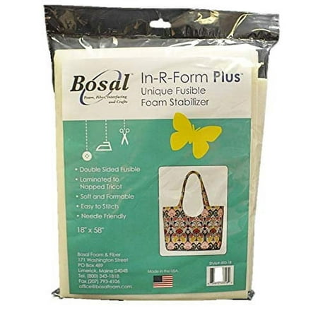 UPC: 0834875493182 | Bosal 493-18 In-R-Form Double Sided Fusible Foam Stabilizer  18X58-Inch