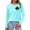 A1-Sky Blue950, variant on XIAONU Maple Leaf Heart Print Womens Long Sleeve Shirt Crew Neck Casual Basic Tee