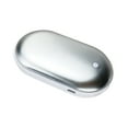 thumbnail image 1 of Chauffe-mains Électrique 2400mAh Banque d'Alimentation 3 Niveaux de Chauffage Réglables Chauffage Rapide Double Face Chauffe-Mains, 1 of 8