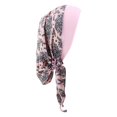 thumbnail image 2 of Gorro multifunción Salvador para mujer Estampado Cuidado del cabello Rosa ameba, 2 of 10