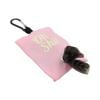 Bolsa De Caca Dispensador de bolsas de basura para mascotas, organizador de bolsas de basura para perros (rosa claro) Tmvgtek Libre de BPA