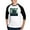 Black/White, variant on CafePress - Haunted House - Cotton Baseball Jersey, 3/4 Raglan Sleeve Shirt