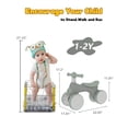 thumbnail image 3 of Baby Balance Bike for 1-2 Year Old Boys Girls, 4 Wheels Balance Bike , First Birthday Gift (Green), 3 of 8